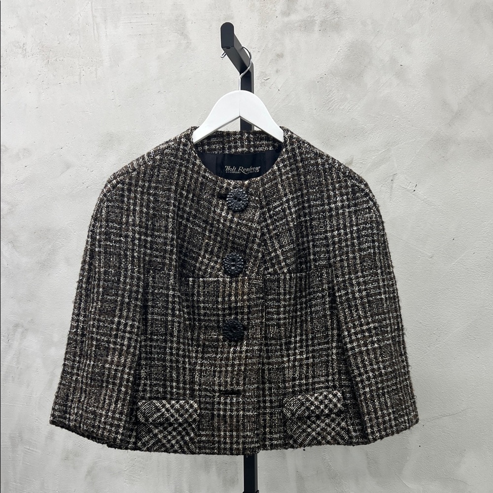 Plaid Wool Jacket